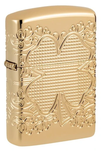 Žiebtuvėlis Zippo 46301 Armor® Lucky Clover Design