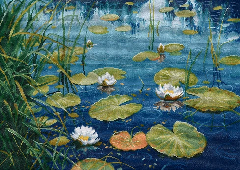 Cross stitch kit "Clean Ponds" S1610