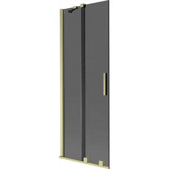 Vonios sienelė Mexen Velar, 75 x 150 cm, Brushed gold/Graphite