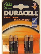 Duracell AAA/LR03, Alkaline Basic MN2400, 4 pc(s)
