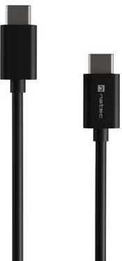 KABELIS USB-C M/M 2.0 1M PD 100W Juodas NATEC PRATI