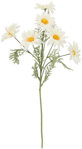 Dirbtinė gėlė GARDEN H55,5cm, baltas margainis
