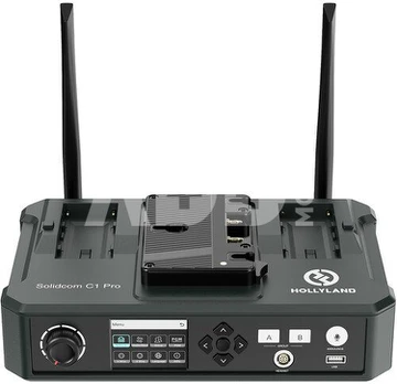 Hollyland Solidcom C1 Pro-Hub4S ENC 5-Person Full-Duplex Wireless Intercom System with Hub (1.9 GHz)