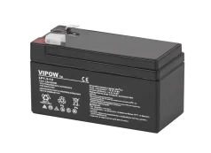 "VIPOW" 12V 1,3Ah gelio akumuliatorius kaina