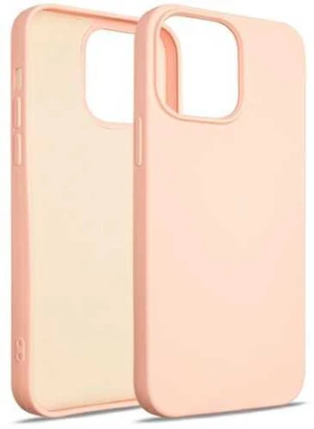 Beline Silikoninis Apple iPhone 15 Pro Max 6,7" dėklas telefonui rožinio aukso spalvos