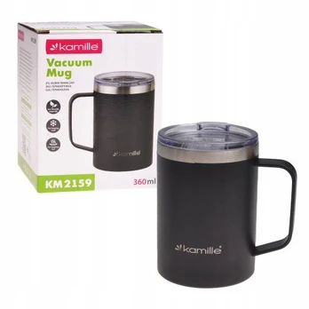 Plieninis termo puodelis Kamille, 360 ml.