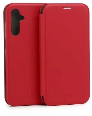 Beline Dėklas Book Magnetic Samsung M15 raudona/red