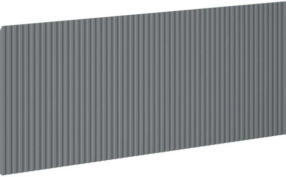 Mexen Rivel priekinė dalis vonios spintelės korpusui, 100 x 43,5 cm, Graphite matt