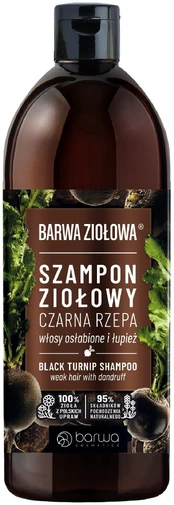 Šampūnas Barwa Herbal Black Turnip, 480 ml kaina