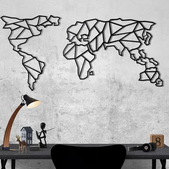 Pakabinama dekoracija World Map XL, 1 vnt.