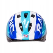 Dviratininkų šalmas vaikams Racing, mėlynas, XS/S