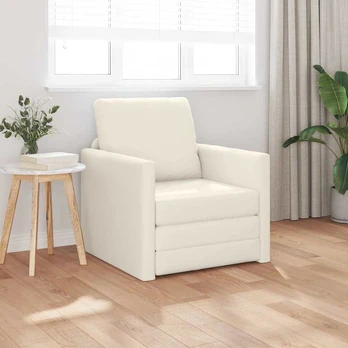 Sofa lova 60cm Kreminė Aksomas