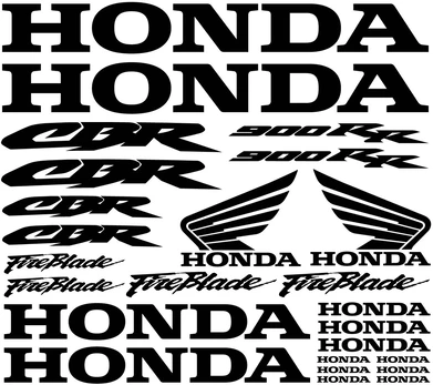 Honda cbr 900rr motociklo lipdukai