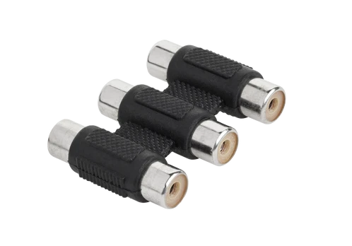 Złącze 3 RCA gn - 3 RCA gn