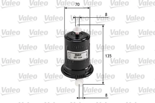 Kuro filtras VALEO 587024