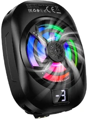 Mobile phone fan cooler Hoco GM76 juodas kaina