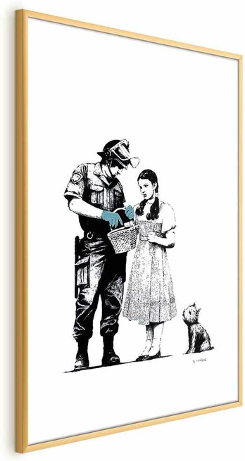 Artgeist Plakatas - Dorothy and the Policeman