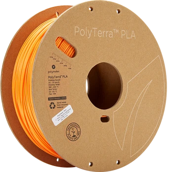 Polymaker PolyTerra PLA - 1kg - 1.75mm - Sunrise Oranžinis