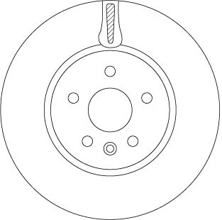 TRW DF6820 Brake Disc