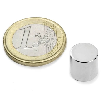 Magnetas Ø10x10mm NdFeB N45