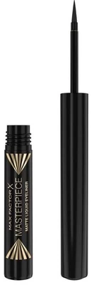 Akių apvadas Max Factor Masterpiece Matte Liquid 01 Black, 1.7 ml