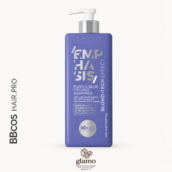 BBCOS Blond-Tech Purple Blue sidabrinis šampūnas 1000 ml