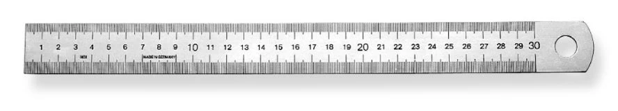 Liniuotė 300x30x1,0mm Scala kaina