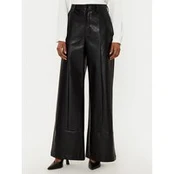 Bardot Dirbtinės odos kelnės 58936PB Juoda Slim Fit