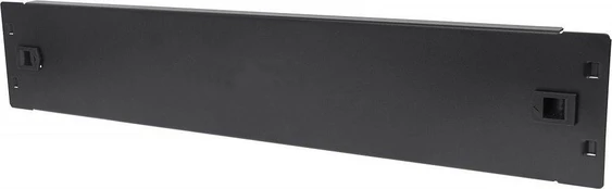 Techly Panel Maskujący 2U 19'' Zatrzaskowy Juodas (I-CASE BLANK-2-SCLTY)