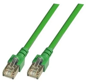 EFB RJ45 Patchkabel SF/UTP, Cat.5e, PVC, CCA, 15m, grün