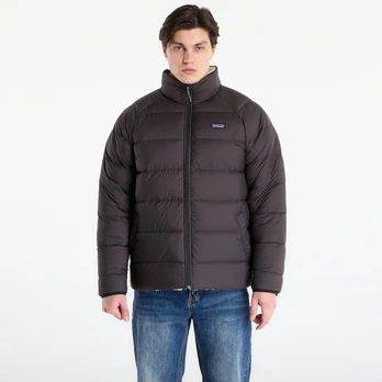 Patagonia M's Reversible Silent Down Jacket Black - Dydis L (20670 BLK Striukės)