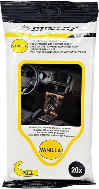 Dunlop Drėgnos servetėlės