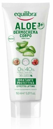 Kūno kremas Equilibra Aloe 3+ Dermocream, 150 ml