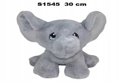 Pliušinis dramblys 30cm