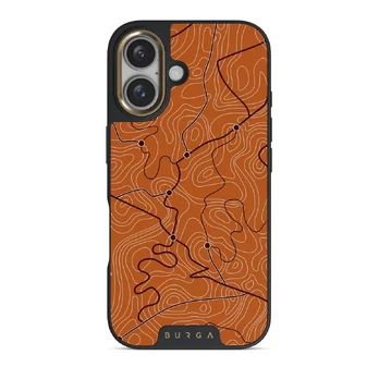 Latitude - iPhone 16 Plus Case, Elite Dark (MagSafe) / Gold
