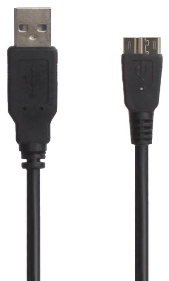 Sinox Vienas USB A - Micro USB 3.0 kabelis. 1,8 m. Juoda