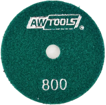 AW-Tools AWTOOLS POLIRAVIMO DISKAS 100mm GR. 800 SAUSAM POLIRAVIMUI