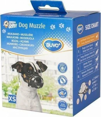 Duvo+ DUVO+ antsnukis DOG MUZZLE RUBBER "XS"