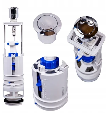 Nuleidimo / išleidimo vožtuvas Wc bakeliui Duo Max 3/6l