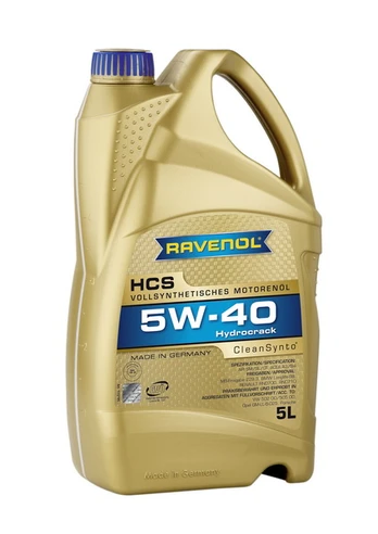 Variklių alyva RAVENOL RAV HCS SAE 5W40 5L