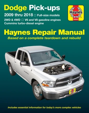 Dodge Pick Ups (09 - 16), 2009-16