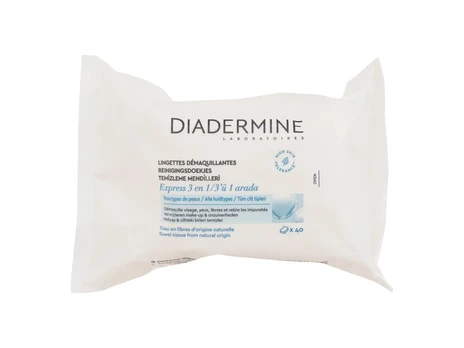 Diadermine Express Fresh 3-In-1 Cleansing Wipes 40ml