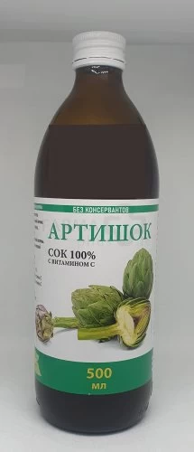 Artišokų sultys su vitaminu C 500ml