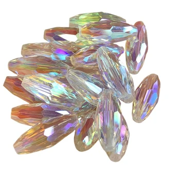 Krištoliniai karoliukai, 8x20mm/10pcs