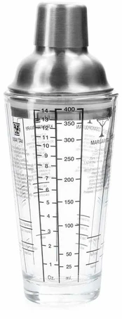 Homla MOI shaker ar sudraba vāku 0,4 l