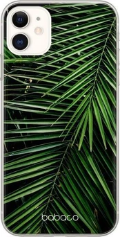 Dėklas CASE OVERPRINT BABACO PLANTS 002 SAMSUNG GALAXY A21S Žalias