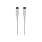 Fixed | Liquid Silicone Cable USB-C/USB-C, 2m, 60W | FIXDLS-CC2-WH