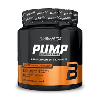 Biotech Pump 330 g. - Ceffeine free tropical fruit skonis