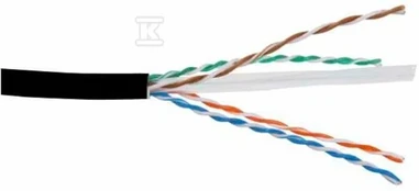 TKH Securitynet U/UTP CABLE CAT. 6 IŠORINĖ, SAUSA PE 305M