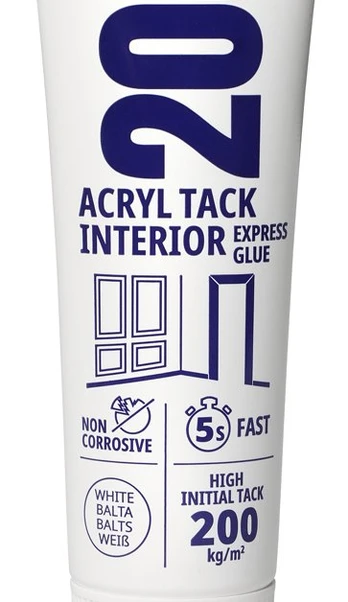 Klijai apdailos elementams POINT 200 Acryl Tack Interior, 80ml